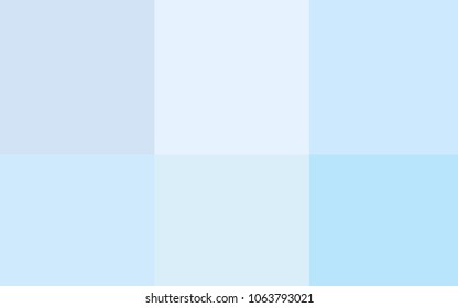 Light BLUE vector background with bright palette. Decorative design of colorful palette. Template of colors for smart designers.