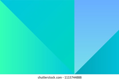 Light BLUE vector background with bright palette. Decorative design of colorful palette. Set of colors for clever designers.