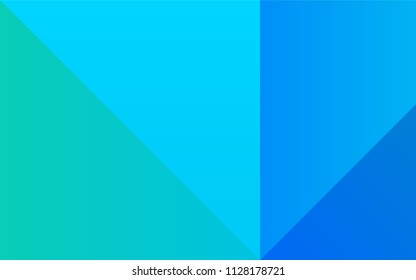 Light BLUE vector background with bright palette. Colorful gradient set with collection of rainbow colors. Set of colors for clever designers.