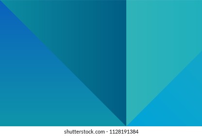 Light BLUE vector background with bright palette. Abstract palette with samples of rainbow colors. Pattern for easy creation of leaflets, banners, booklets.