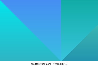 Light BLUE vector background with bright palette. Color palette with set of colors. Pattern for easy creation of leaflets, banners, booklets.