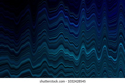 Light BLUE vector background with bubble shapes. Shining illustration, which consist of blurred lines, circles. A new texture for your  ad, booklets, leaflets.