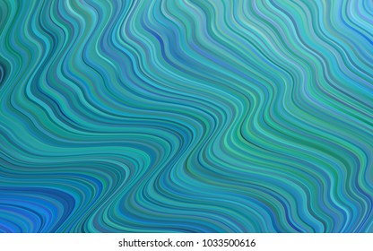 Light BLUE vector background with bubble shapes. A sample with blurred bubble shapes. A new texture for your  ad, booklets, leaflets.