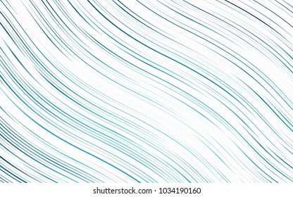 Light BLUE vector background with bubble shapes. Colorful abstract illustration with gradient lines. Brand-new design for your ads, poster, banner.