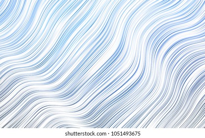 Light BLUE vector background with bubble shapes. A sample with blurred bubble shapes. Brand-new design for your ads, poster, banner.