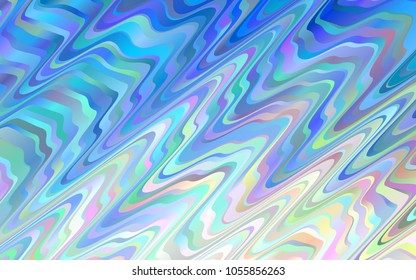 Light BLUE vector background with bubble shapes. Geometric illustration in marble style with gradient.  Marble style for your business design.
