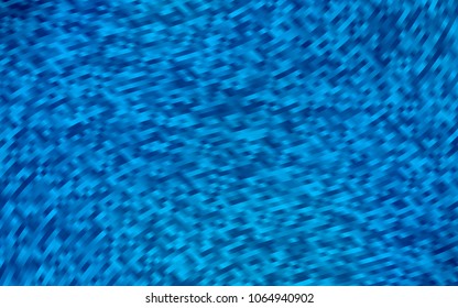 Light BLUE vector background with bubble shapes. Modern gradient abstract illustration with bandy lines. A new texture for your  ad, booklets, leaflets.