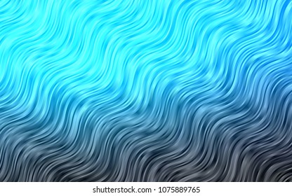 Light BLUE vector background with bubble shapes. Shining crooked illustration in marble style. Textured wave pattern for backgrounds.