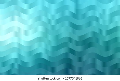 Light BLUE vector background with bubble shapes. Shining illustration, which consist of blurred lines, circles. A completely new template for your business design.