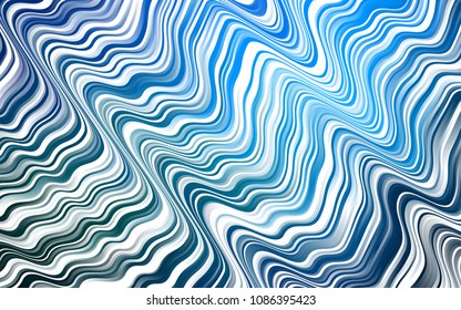 Light BLUE vector background with bubble shapes. An elegant bright illustration with gradient. Marble style for your business design.