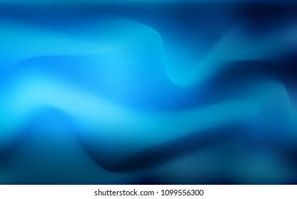Light BLUE vector background with bubble shapes. A vague circumflex abstract illustration with gradient. A completely new template for your business design.