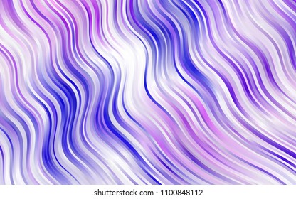 Light BLUE vector background with bubble shapes. A sample with blurred bubble shapes. A new texture for your  ad, booklets, leaflets.