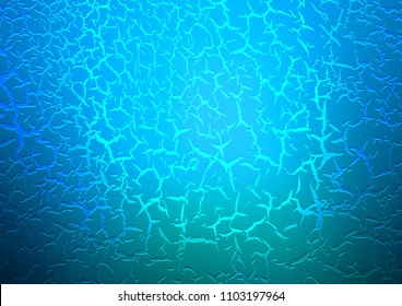 Light BLUE vector background with bubble shapes. A sample with blurred bubble shapes. New composition for your brand book.