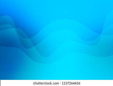 Light BLUE vector background with bubble shapes. Shining crooked illustration in marble style. New composition for your brand book.