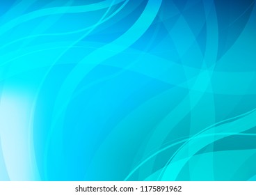 Light BLUE vector background with bubble shapes. Brand new colored illustration in marble style with gradient. A completely new template for your business design.