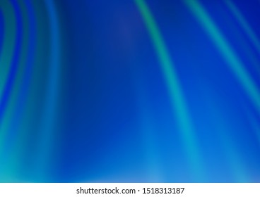 Light BLUE vector background with bubble shapes. An elegant bright illustration with gradient. The template for cell phone backgrounds.