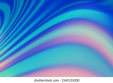 Light BLUE vector background with bubble shapes. Blurred geometric sample with gradient bubbles.  A completely new marble design for your business.
