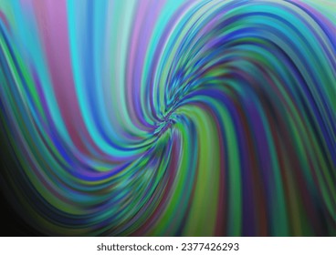 Light BLUE vector background with bubble shapes. A completely new color illustration in marble style. The elegant pattern for brand book.
