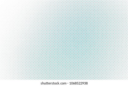 Light BLUE vector  background with bubbles. Illustration with set of shining colorful abstract circles. Completely new template for your brand book.