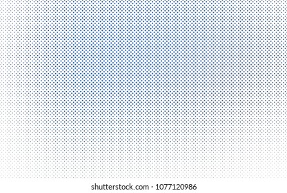 Light BLUE vector  background with bubbles. Illustration with set of shining colorful abstract circles. Completely new template for your brand book.