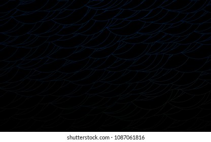 Light BLUE vector  background with bubbles. Blurred bubbles on abstract background with colorful gradient. The pattern can be used for ads, leaflets of liquid.