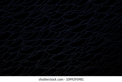 Light BLUE vector  background with bubbles. Blurred bubbles on abstract background with colorful gradient. The pattern can be used for aqua ad, booklets.