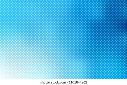 Light BLUE vector background with bubbles. Illustration with set of shining colorful abstract circles. Pattern can be used as texture of wallpapers.