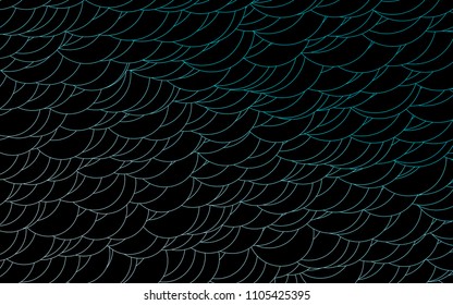Light BLUE vector  background with bubbles. Beautiful colored illustration with blurred circles in nature style. The pattern can be used for aqua ad, booklets.