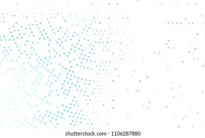 Light BLUE vector  background with bubbles. Modern abstract illustration with colorful water drops. The pattern can be used for ads, leaflets of liquid.