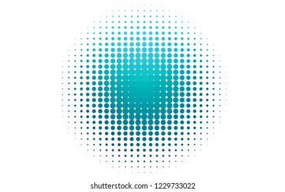 Light BLUE vector background with bubbles. Illustration with set of shining colorful abstract circles. Design for posters, banners.