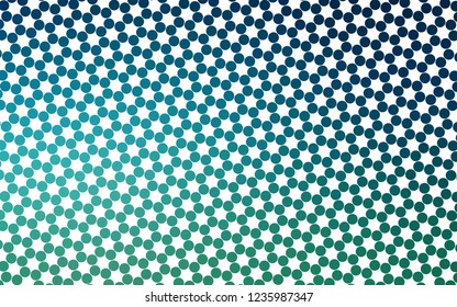 Light BLUE vector background with bubbles. Blurred decorative design in abstract style with bubbles. Design for posters, banners.