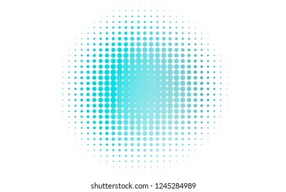 Light BLUE vector background with bubbles. Beautiful colored illustration with blurred circles in nature style. Design for posters, banners.