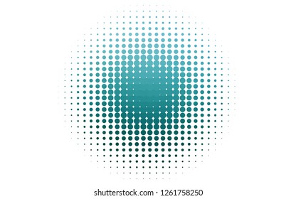 Light BLUE vector background with bubbles. Glitter abstract illustration with blurred drops of rain. Pattern of water, rain drops.