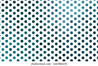 Light BLUE vector background with bubbles. Beautiful colored illustration with blurred circles in nature style. Pattern for beautiful websites.