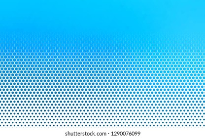 Light BLUE vector background with bubbles. Abstract illustration with colored bubbles in nature style. Pattern for beautiful websites.