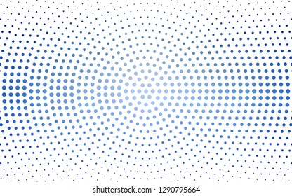 Light BLUE vector  background with bubbles. Blurred decorative design in abstract style with bubbles. Design for poster, banner of websites.