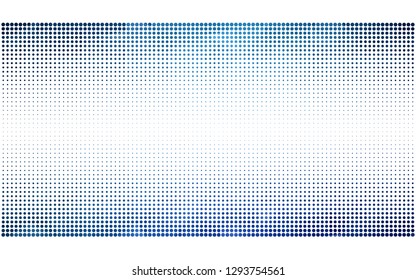 Light BLUE vector  background with bubbles. Beautiful colored illustration with blurred circles in nature style. Design for your business advert.