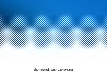 Light BLUE vector background with bubbles. Glitter abstract illustration with blurred drops of rain. Design for posters, banners.