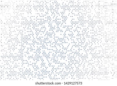 Light BLUE vector background with bubbles. Modern abstract illustration with colorful water drops. Design for posters, banners.