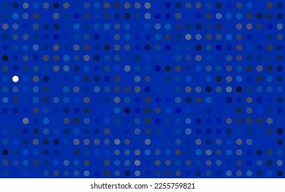 Light BLUE vector background with bubbles. Illustration with set of shining colorful abstract circles. Pattern of water, rain drops.