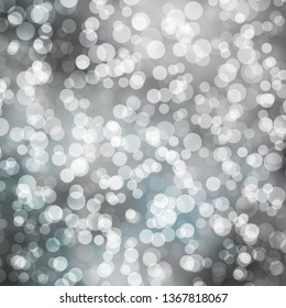 Light BLUE vector background with circles. Colorful illustration with gradient dots in nature style. Pattern for wallpapers, curtains.