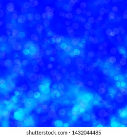 Light BLUE vector background with circles. Abstract decorative design in gradient style with bubbles. Pattern for booklets, leaflets.