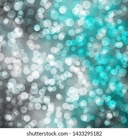 Light BLUE vector background with circles. Illustration with set of shining colorful abstract spheres. Pattern for wallpapers, curtains.