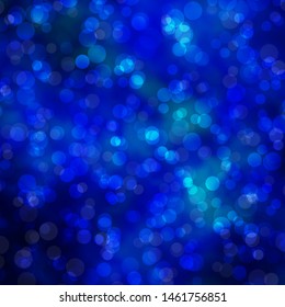 Light BLUE vector background with circles. Glitter abstract illustration with colorful drops. Pattern for wallpapers, curtains.