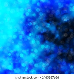 Light BLUE vector background with circles. Modern abstract illustration with colorful circle shapes. Pattern for websites, landing pages.