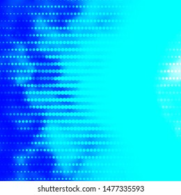 Light BLUE vector background with circles. Modern abstract illustration with colorful circle shapes. Pattern for business ads.