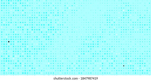 Light BLUE vector background with circles. Abstract decorative design in gradient style with bubbles. Pattern for wallpapers, curtains.