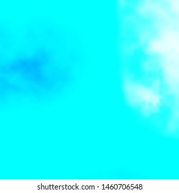 Light BLUE vector background with clouds. Abstract illustration with colorful gradient clouds. Template for landing pages.