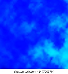 Light BLUE vector background with clouds. Shining illustration with abstract gradient clouds. Template for websites.