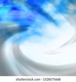 Light BLUE vector background with clouds. Colorful illustration with abstract gradient clouds. Colorful pattern for appdesign.